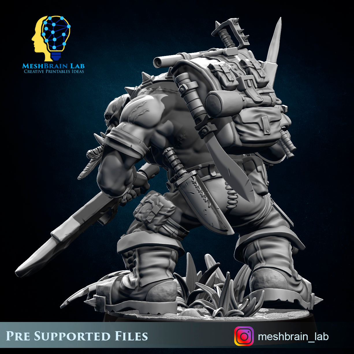 Ork Kommando Slayer, MeshBrain Lab