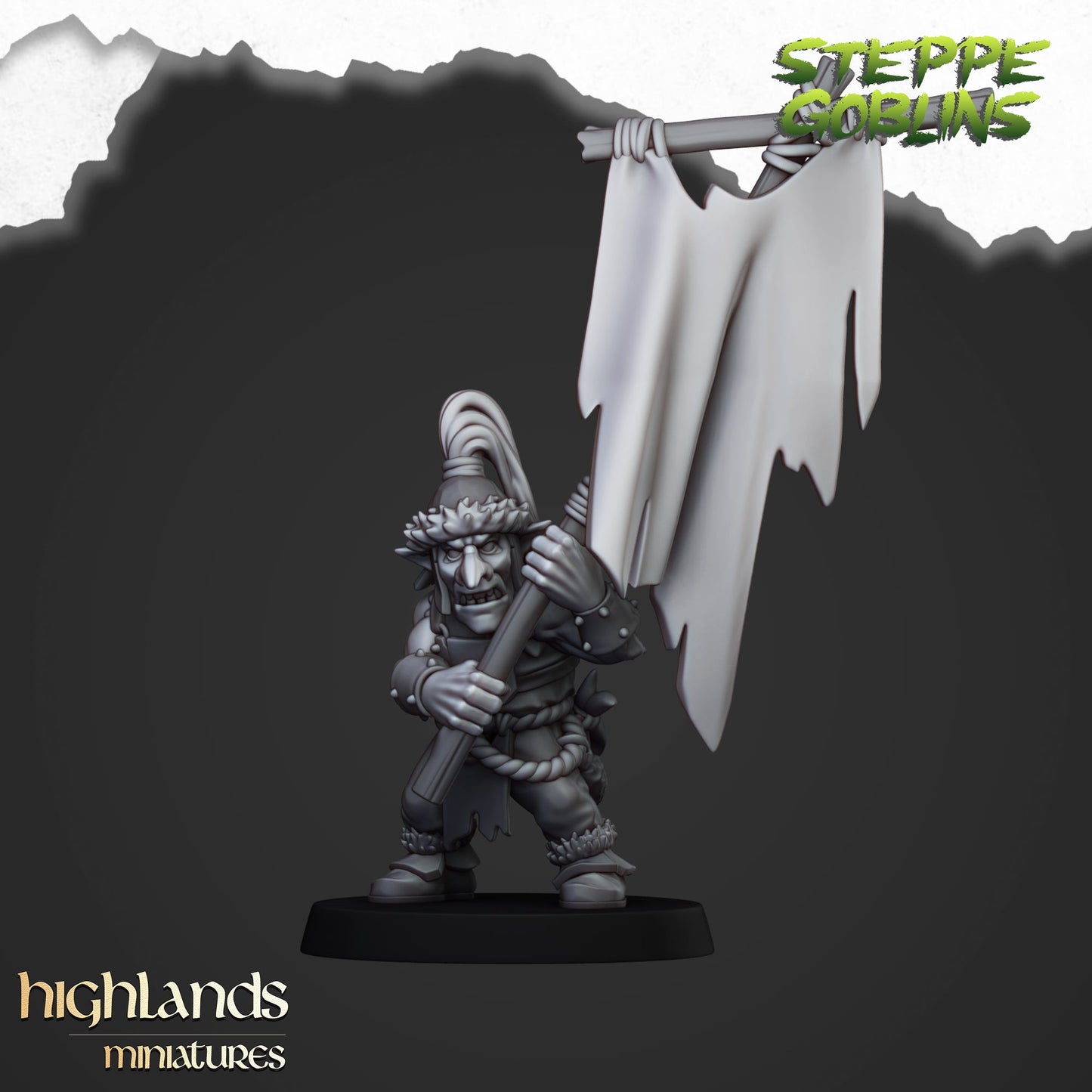 Steppe Goblins bowmen, Highlands Miniatures