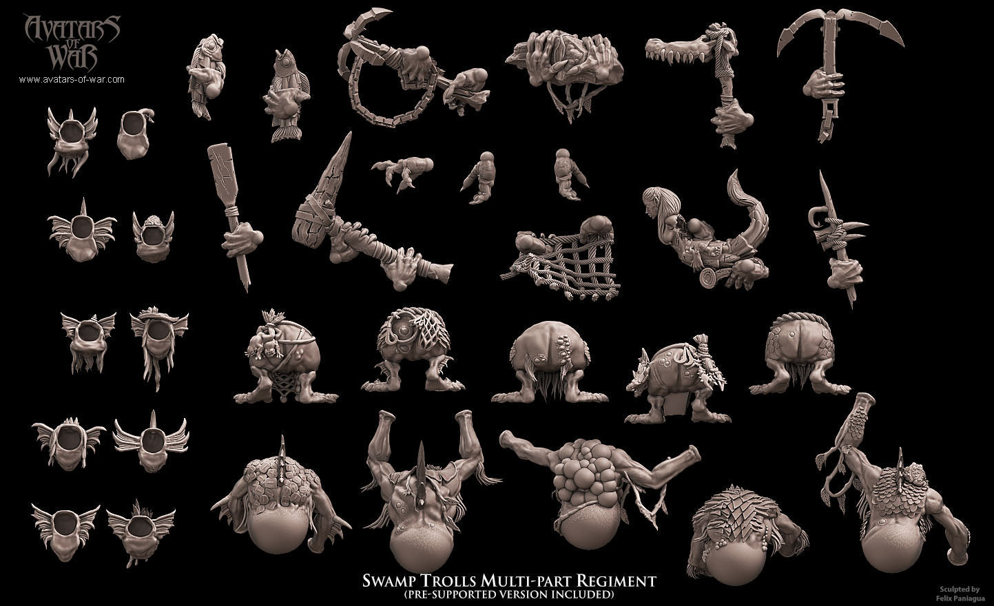 Swamp Trolls, Avatars of War