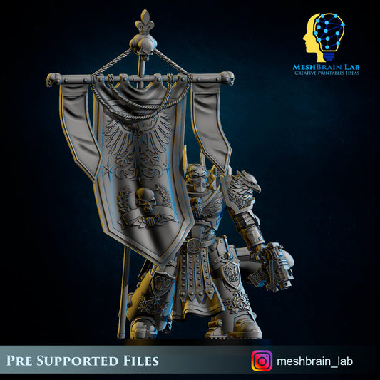 Sworn Guard squad Banner, MeshBrain Lab