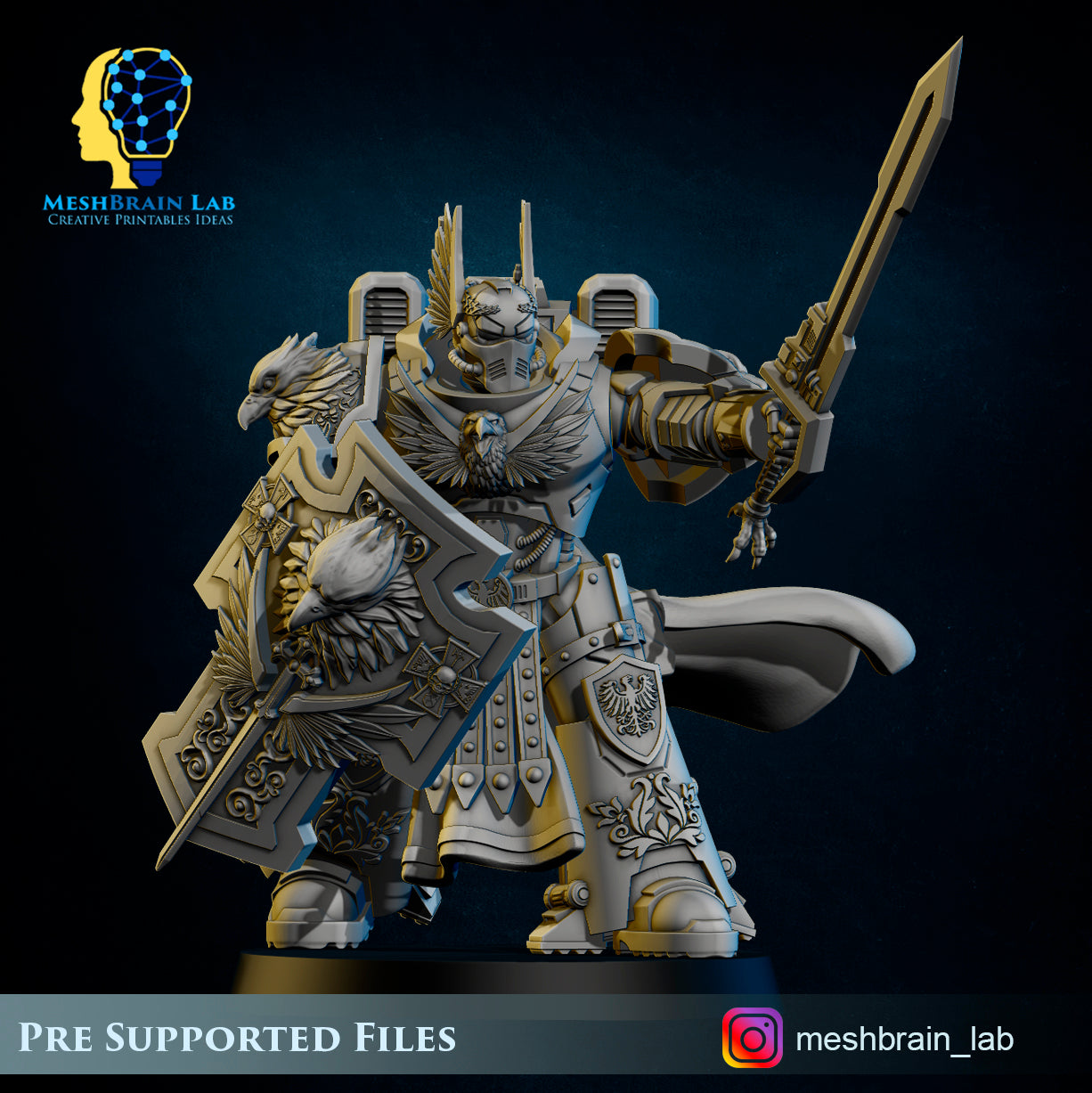 Master of the order and Sworn Guard squad, MeshBrain Lab