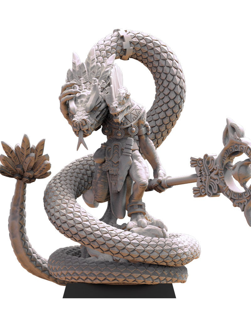 Tonatiuh, Coatl Whisperer, Lost Kingdom Miniatures