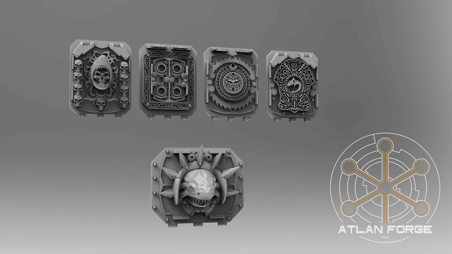 Wai Toa Vehicle Ornaments, Atlan Forge