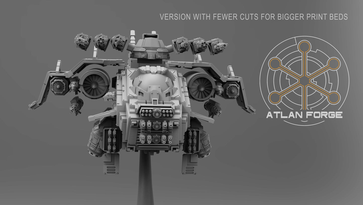 Thunderblaze Transport Gunship, Atlan Forge