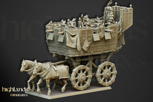 War Wagon, Highlands Miniatures