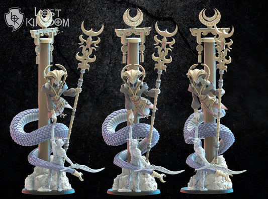 Tsuchinoko, Naga Priestress, Lost Kingdom Miniatures