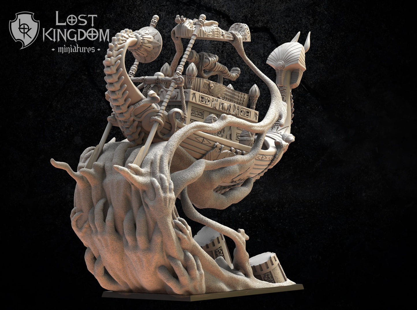 Kufu Ship, Lost Kingdom Miniatures