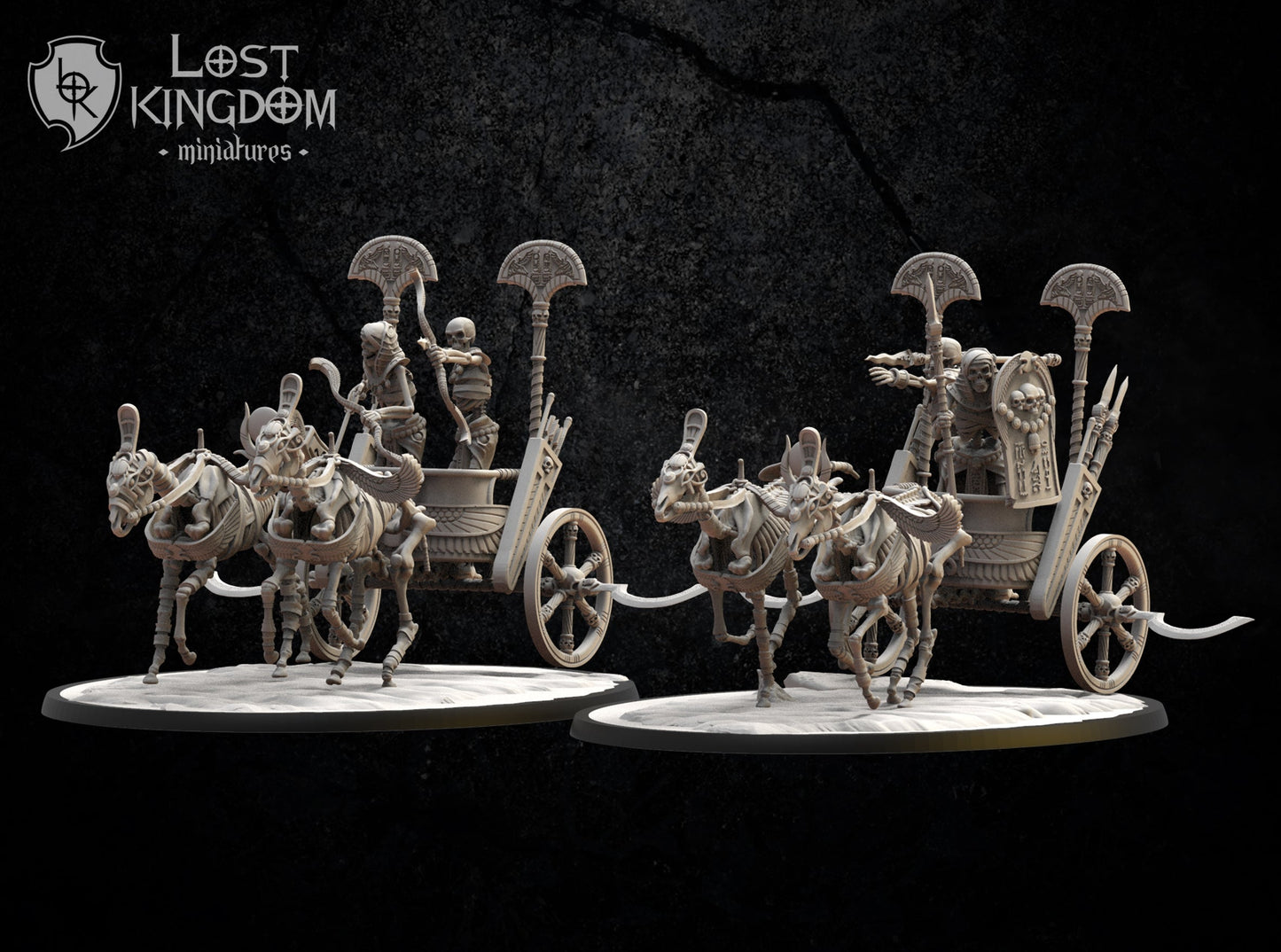 Second Dinasty Chariots, Lost Kingdom Miniatures