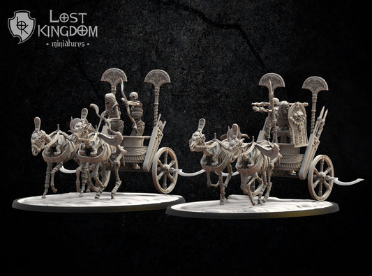 Second Dinasty Chariots, Lost Kingdom Miniatures