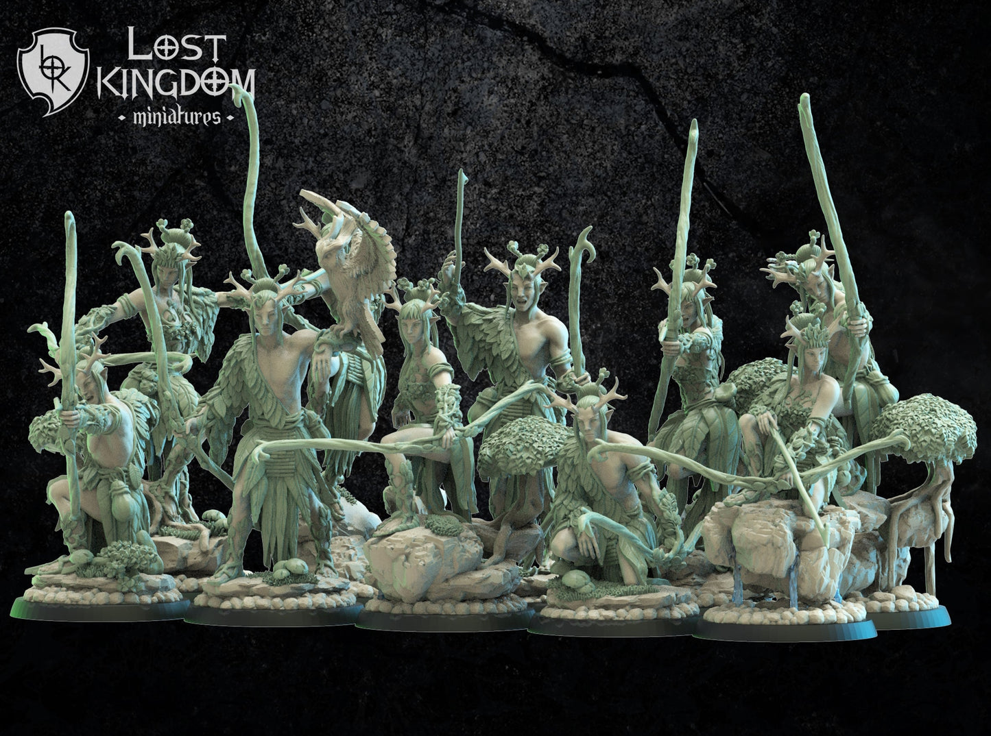 Sakura Archers, Lost Kingdom Miniatures