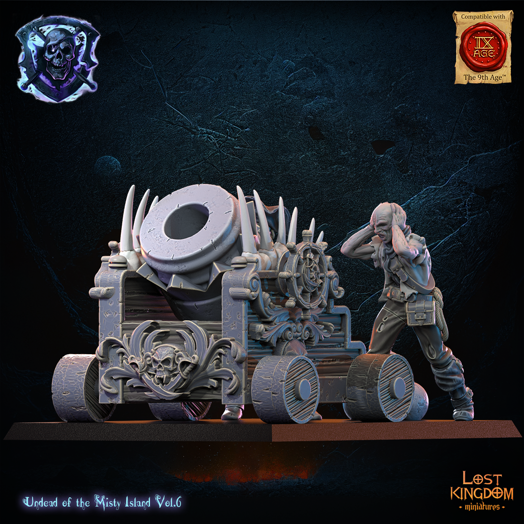 Abyssal Mortar, Lost Kingdom Miniatures