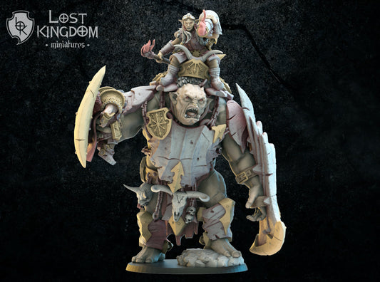 Mongobbo Gunner on Throl, Lost Kingdom Miniatures