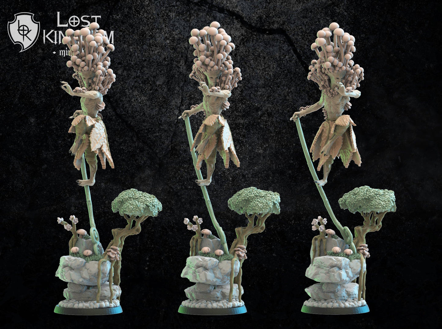 Aki, Shaolin Hero, dryad, Lost Kingdom Miniatures