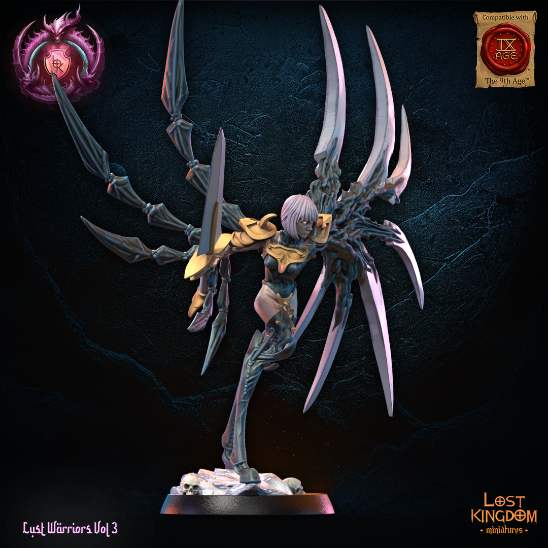 Clair, the Claymore, Lost Kingdom Miniatures