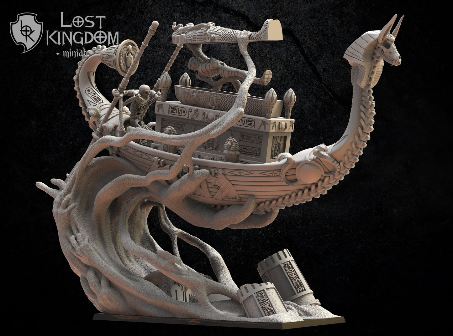 Kufu Ship, Lost Kingdom Miniatures