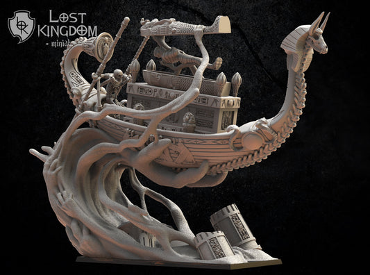 Kufu Ship, Lost Kingdom Miniatures