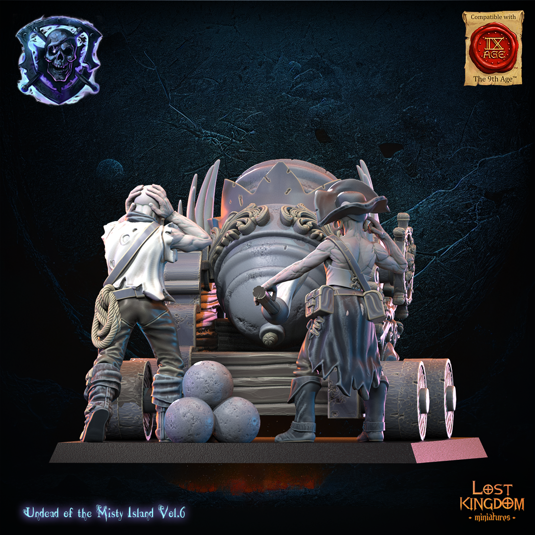 Abyssal Mortar, Lost Kingdom Miniatures