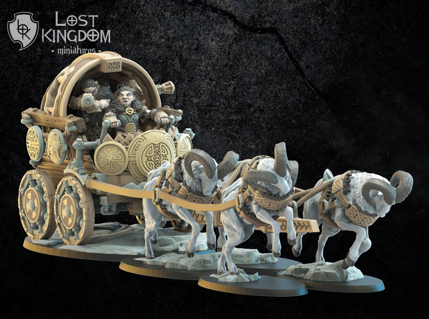 Tanngrisnir Wagon, Lost Kingdom Miniatures