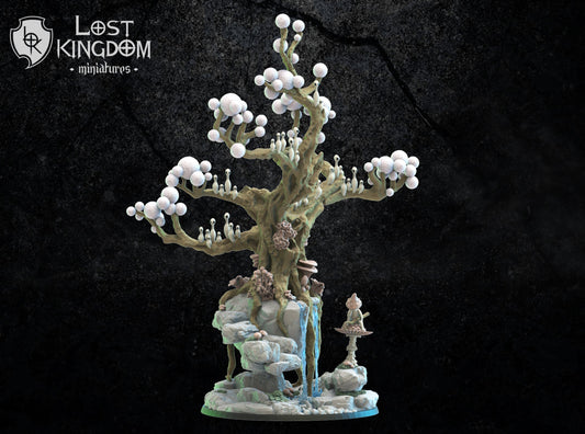 Kodama Tree & Guardian, Lost Kingdom Miniatures
