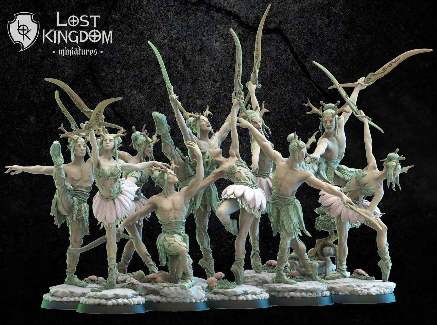 Bareetachi Dancers, Lost Kingdom Miniatures