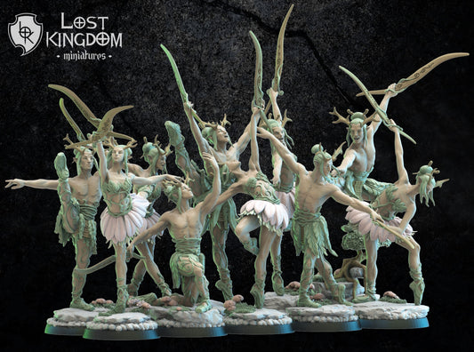 Bareetachi Dancers, Lost Kingdom Miniatures
