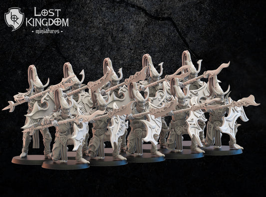 Nightfall Knights On Foot, Lost Kingdom Miniatures