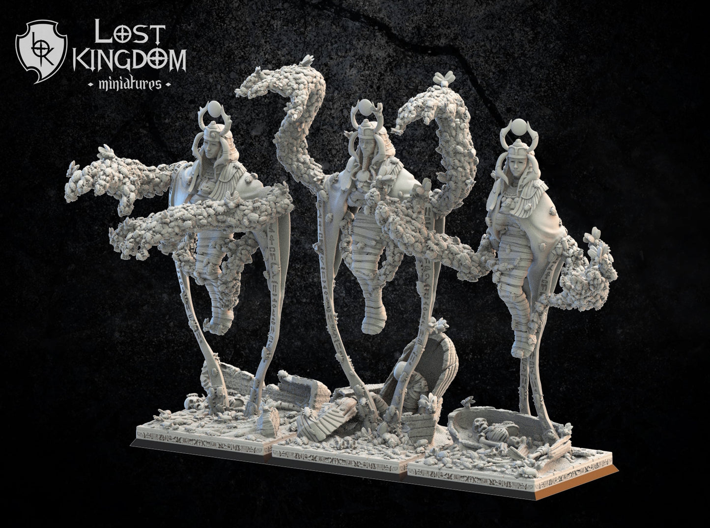 Sakmet Swarm Sorcerers, Lost Kingdom Miniatures
