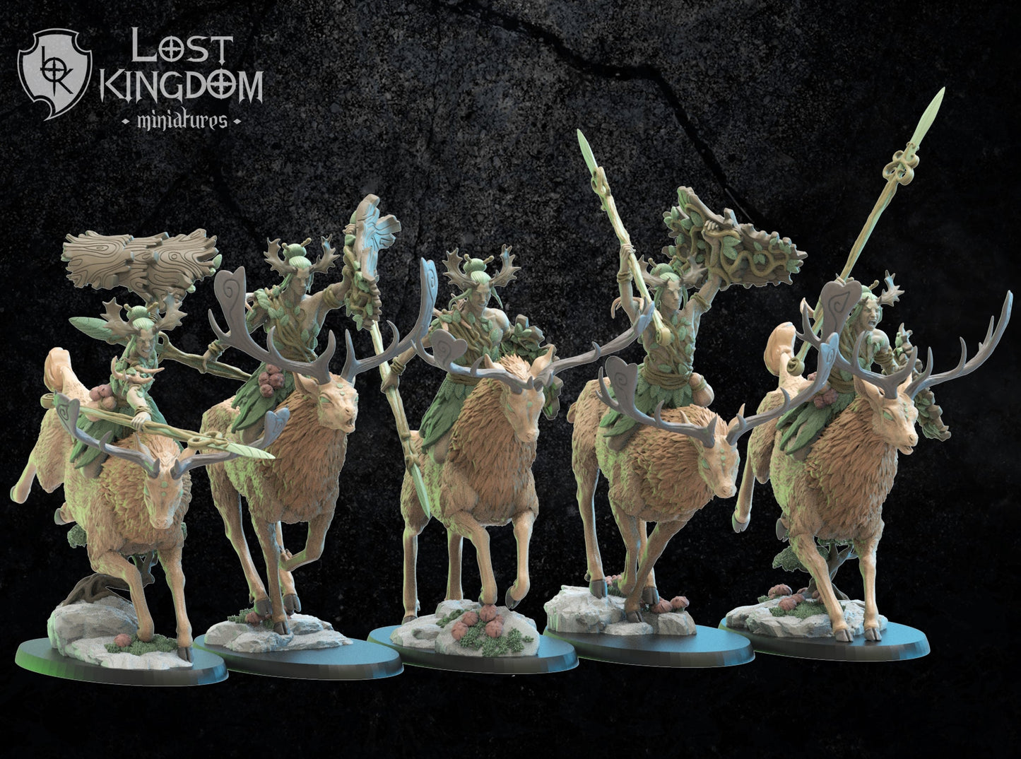 Shika Riders, Lost Kingdom Miniatures