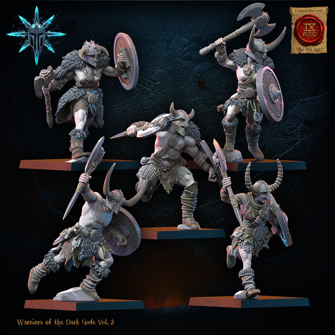 Barbarian regiment, Lost Kingdom Miniatures