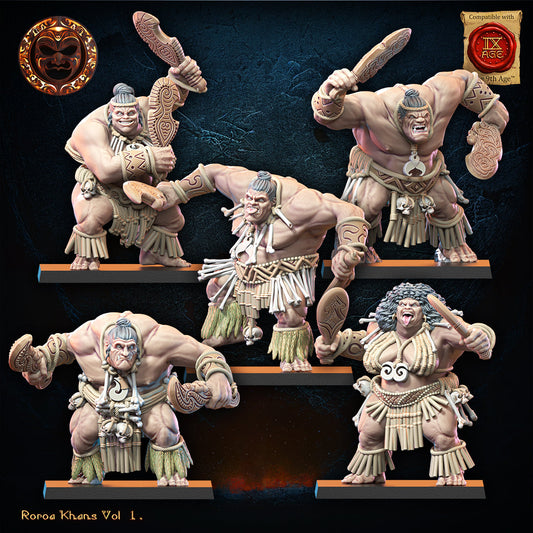 Roroa Unit, Lost Kingdom Miniatures