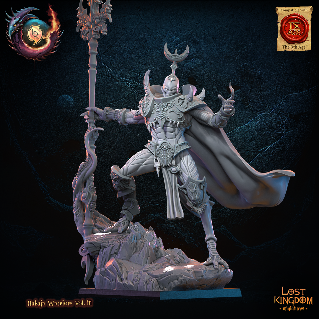 Exalted Herald of Nukuja, Lost Kingdom Miniatures