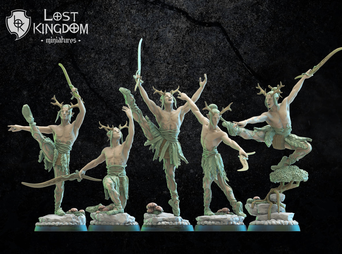 Bareetachi Dancers, Lost Kingdom Miniatures