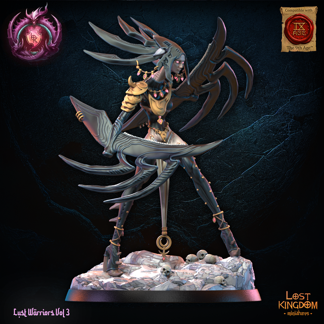 Alize, Lust Princess, Lost Kingdom Miniatures