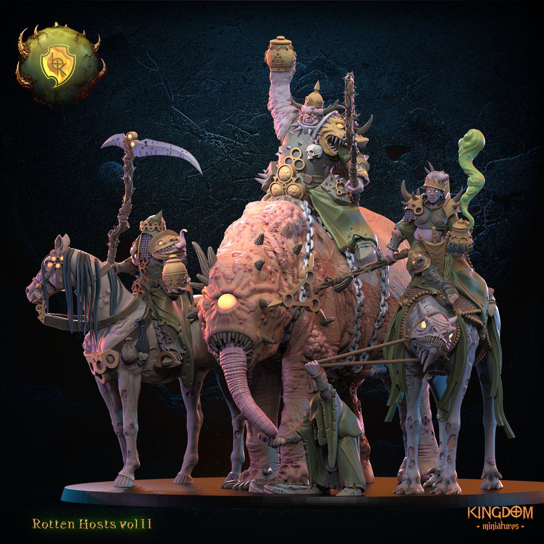 Three Rotten Kings, Lost Kingdom Miniatures