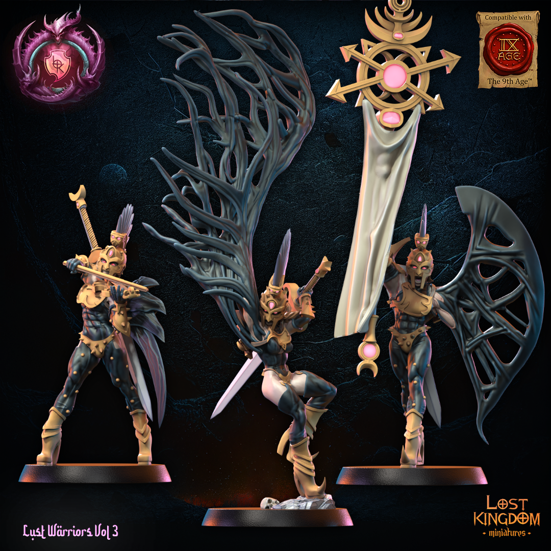 Lust Fallen, Lost Kingdom Miniatures