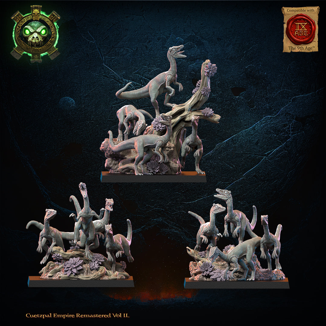 Compsognathus Swarm, Lost Kingdom Miniatures