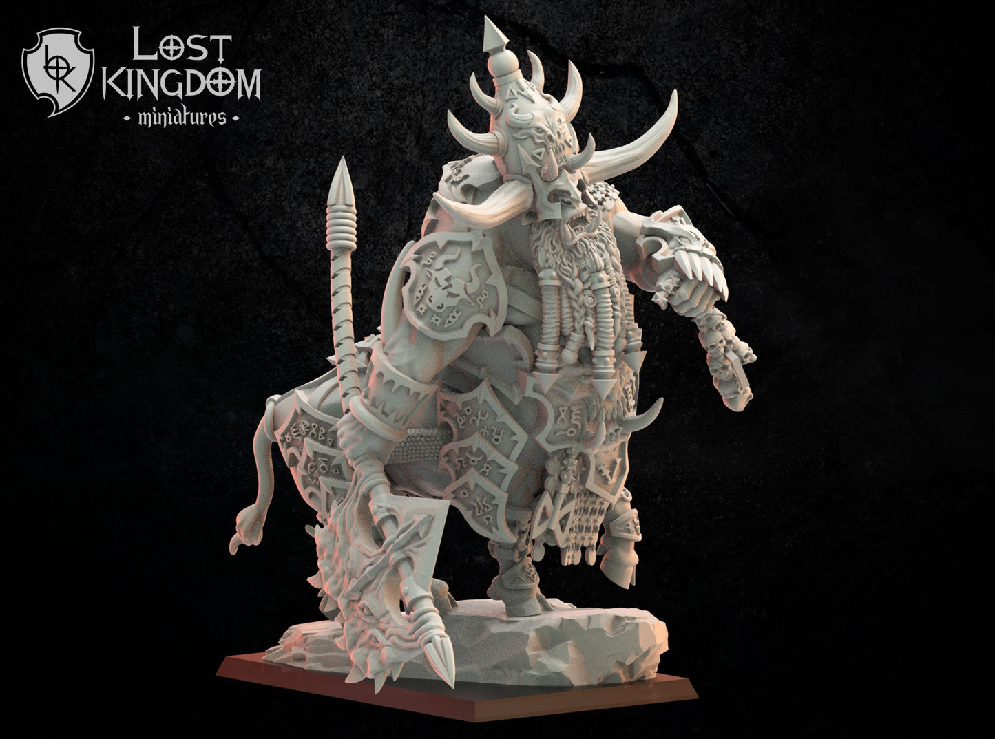 Hurgroth, Bul-Thaur Hero, Lost Kingdom Miniatures