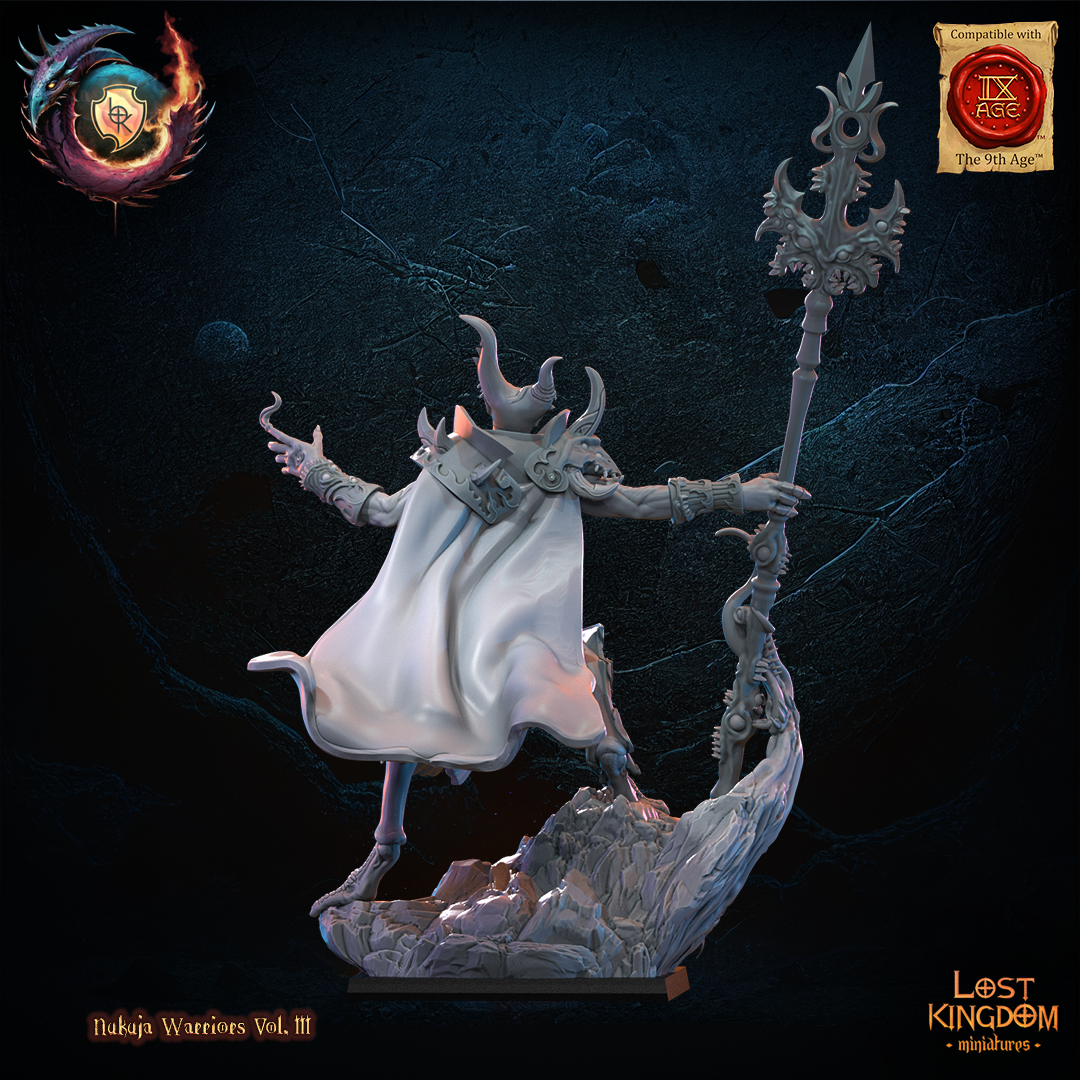 Exalted Herald of Nukuja, Lost Kingdom Miniatures