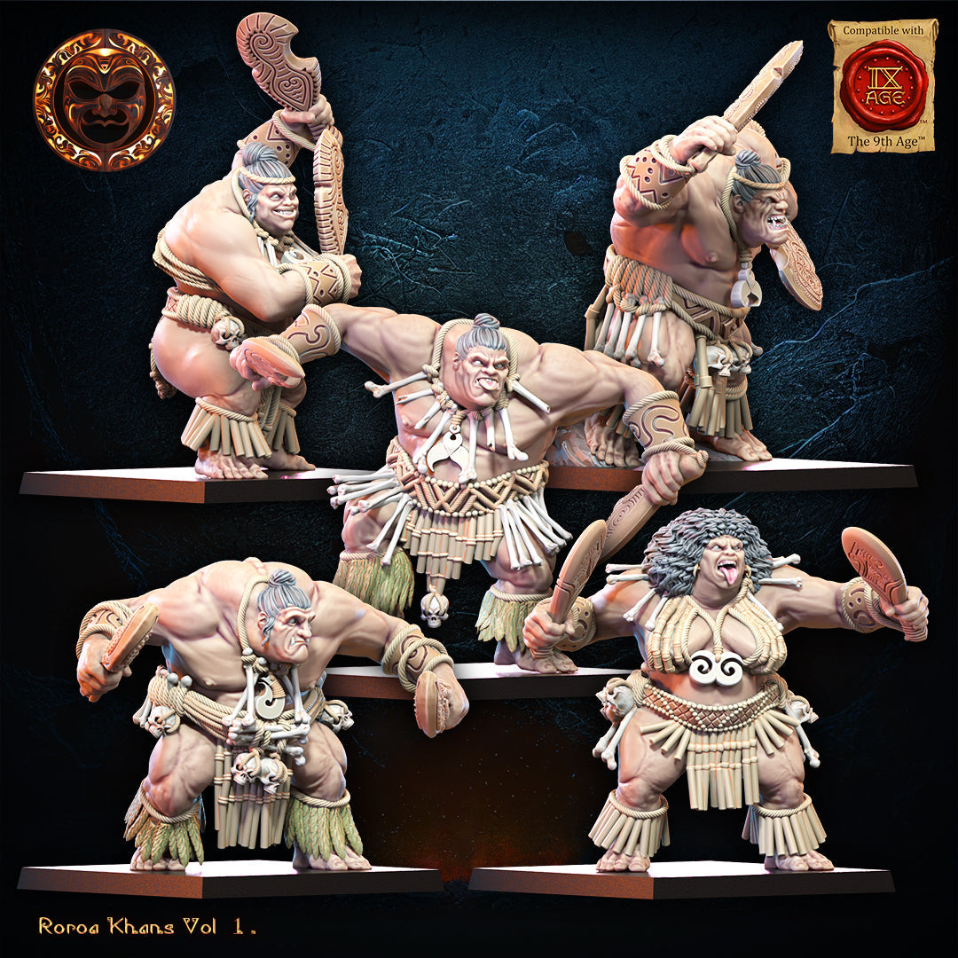 Roroa Unit, Lost Kingdom Miniatures