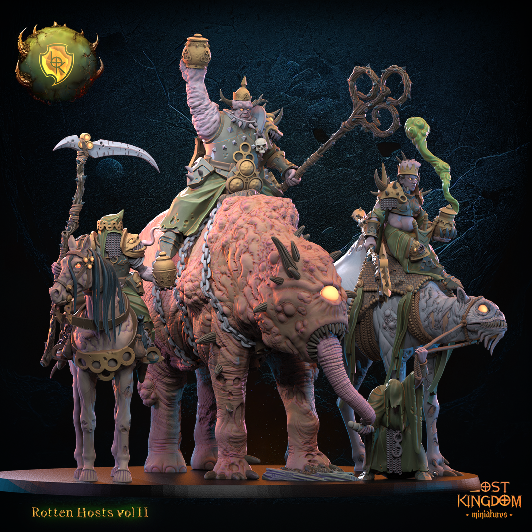 Three Rotten Kings, Lost Kingdom Miniatures