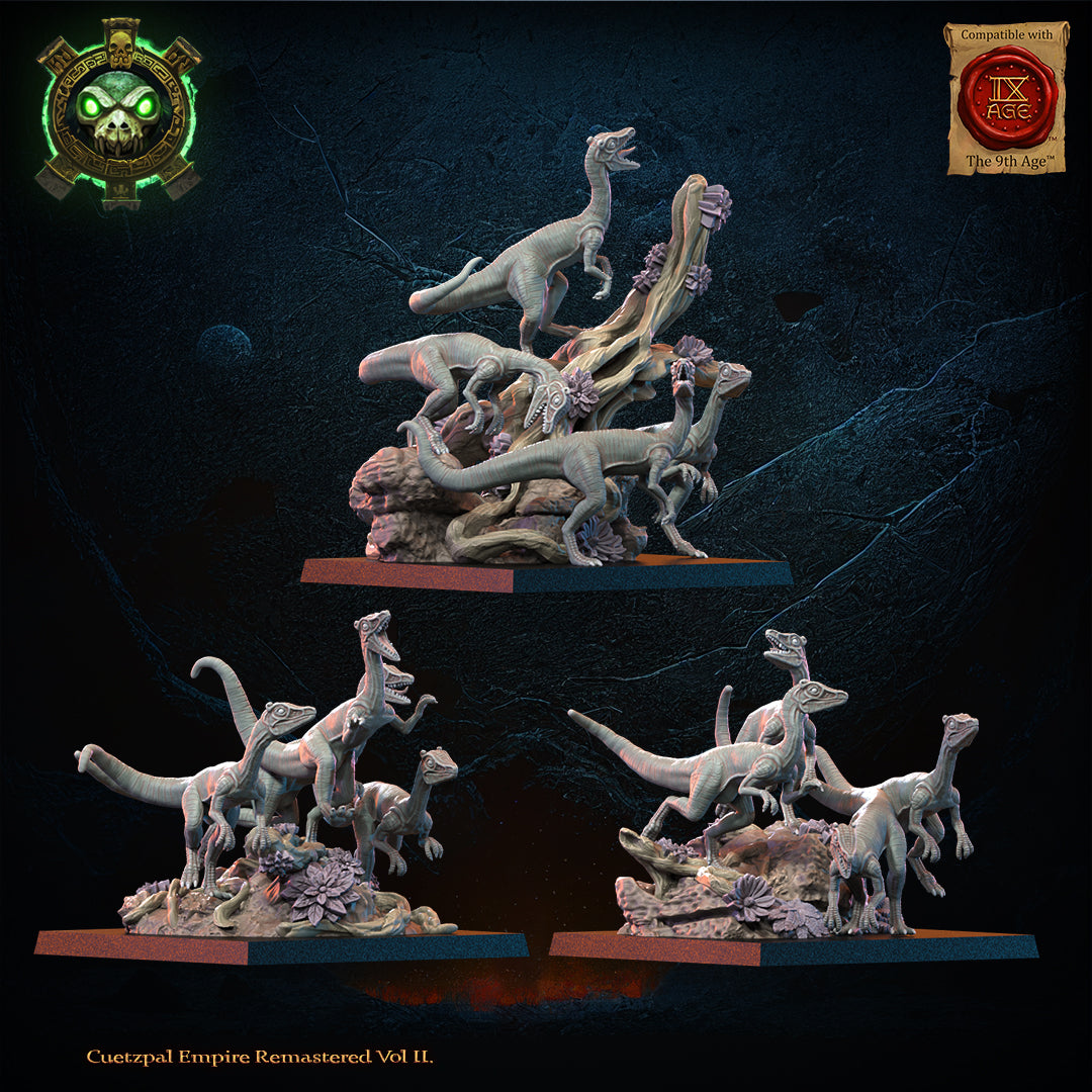 Compsognathus Swarm, Lost Kingdom Miniatures