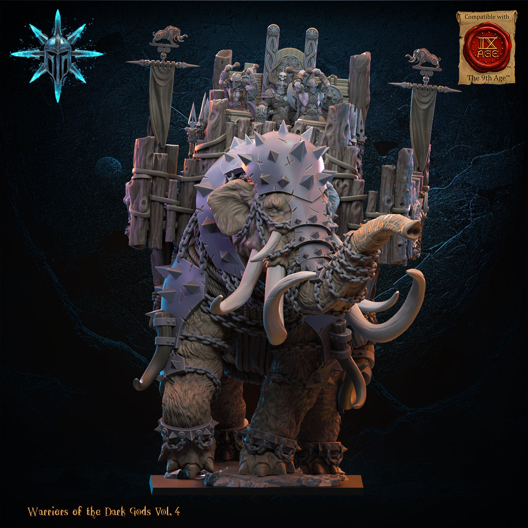 Wasteland War Mammoth, Lost Kingdom Miniatures