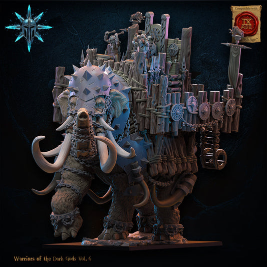 Wasteland War Mammoth, Lost Kingdom Miniatures
