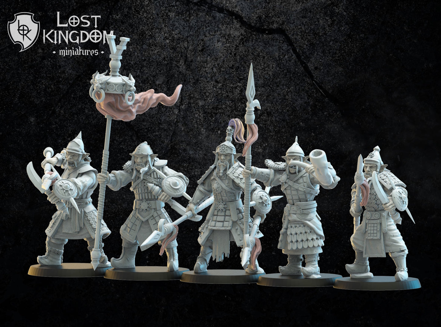 Mongobbo Warriors, Lost Kingdom Miniatures