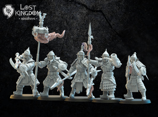 Mongobbo Warriors, Lost Kingdom Miniatures