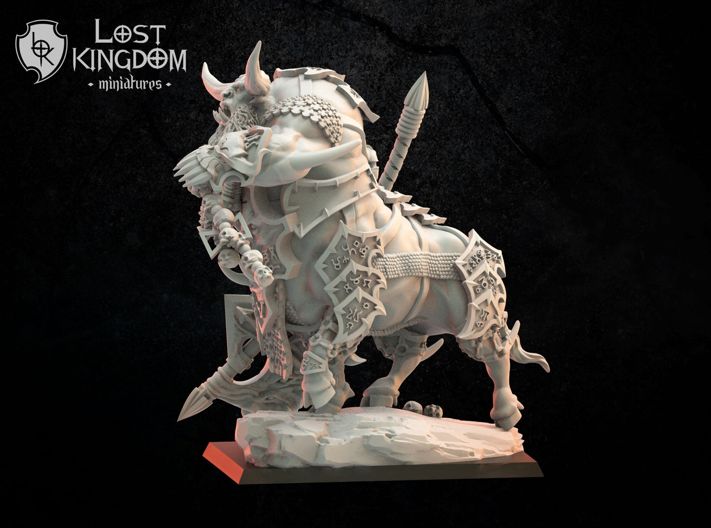 Hurgroth, Bul-Thaur Hero, Lost Kingdom Miniatures