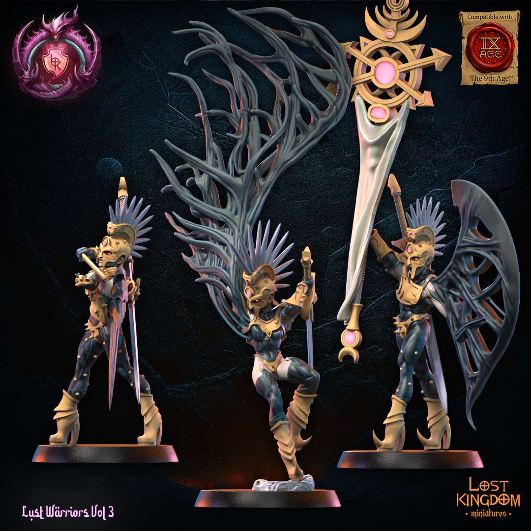 Lust Fallen, Lost Kingdom Miniatures