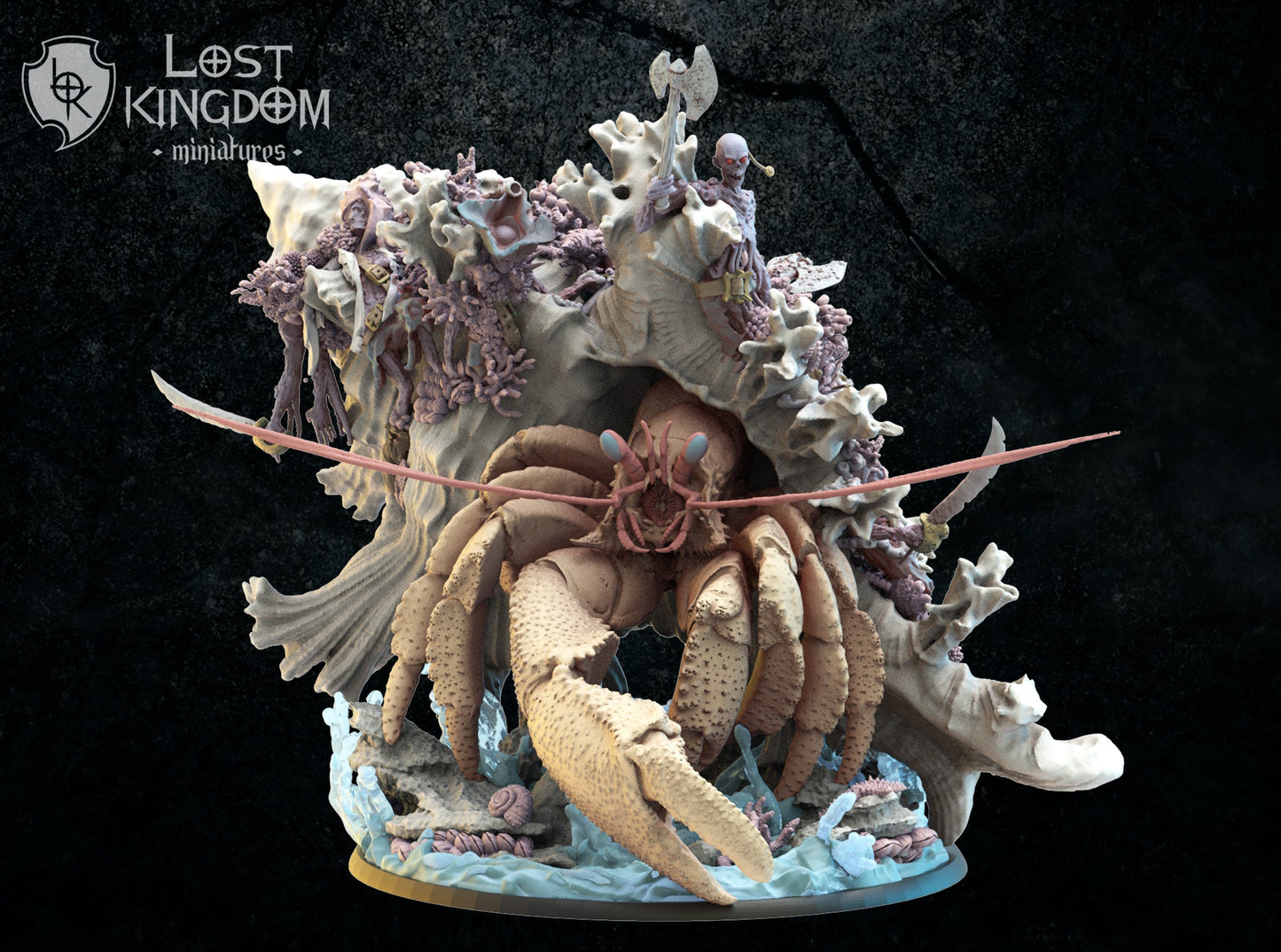 Corpse Hermit Crab, Lost Kingdom Miniatures