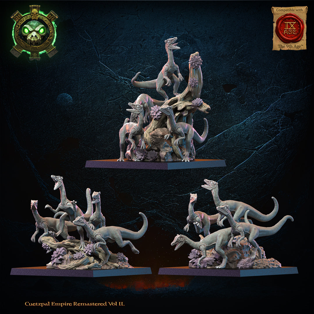 Compsognathus Swarm, Lost Kingdom Miniatures