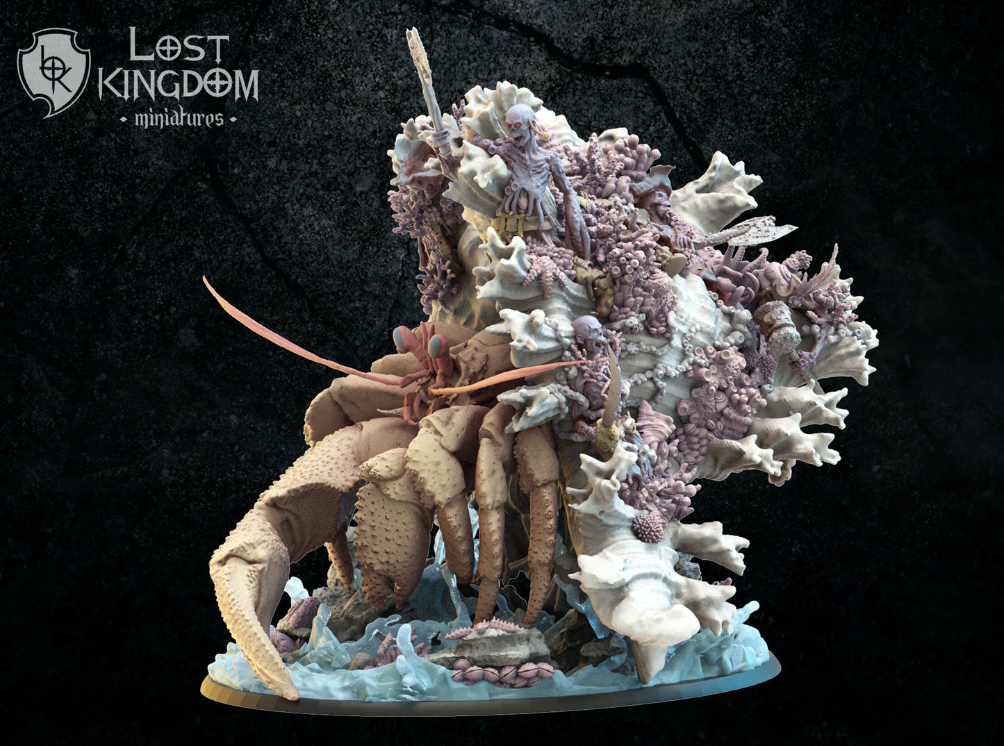 Corpse Hermit Crab, Lost Kingdom Miniatures